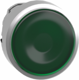 Harmony XB4 Green Metal Push Button Head, 22mm, IP66, 10 Million Cycles