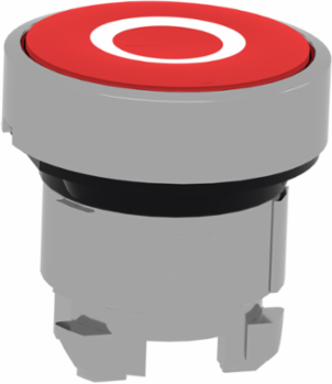 Harmony XB4 Red Flush Push Button Head, 22mm, Spring Return, IP66