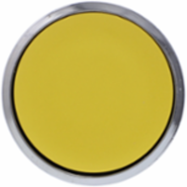 Harmony XB4 Yellow Push Button Head, 22mm, Spring Return, IP66/IP67/IP69K