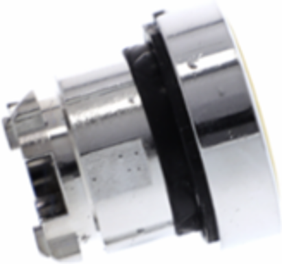 Harmony XB4 Yellow Push Button Head, 22mm, Spring Return, IP66/IP67/IP69K