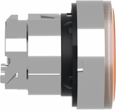 Harmony XB4 Metal Flush Push Button Head 22mm, IP66, Orange