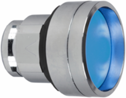Harmony XB4 22mm Blue Recessed Push Button Head, IP66, Spring Return