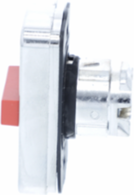 Triple-Headed Push Button Head, 22mm, IP69, Metal Bezel