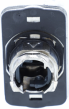 Harmony XB4 Double Head Push Button, 22mm, Metal, IP67, 1 White & 1 Black