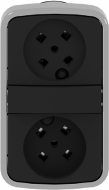 Harmony XB4 Double Head Push Button Head, 22mm, Metal, IP67