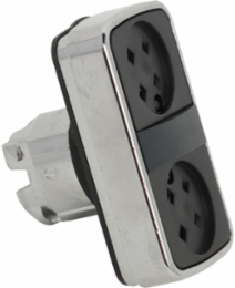 Harmony XB4 Double Head Push Button Head, 22mm, Metal, IP67