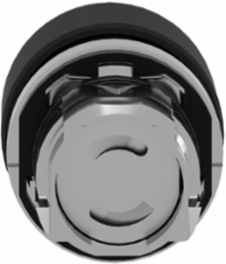 Harmony XB4 30mm Black Mushroom Pushbutton Head, IP66, Spring Return