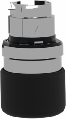 Harmony XB4 30mm Black Mushroom Pushbutton Head, IP66, Spring Return