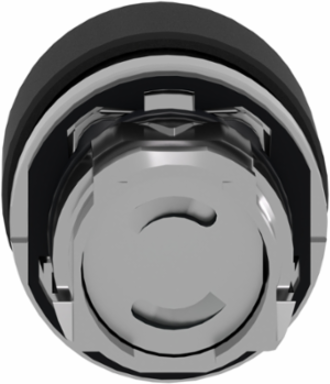 Harmony XB4 30mm Black Mushroom Pushbutton Head, IP66, Spring Return