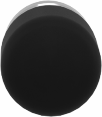 Harmony XB4 30mm Black Mushroom Pushbutton Head, IP66, Spring Return