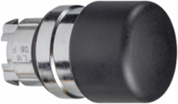 Harmony XB4 30mm Black Mushroom Pushbutton Head, IP66, Spring Return