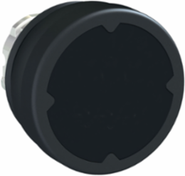 Harmony XB4 Black Flush Head for 22mm Push Button, IP66, Metal, Spring Return