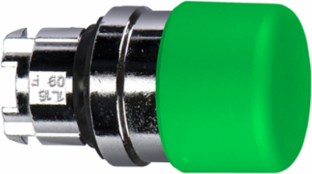 Harmony XB4 Green Mushroom Push Button Head 30 mm, IP66, Spring Return