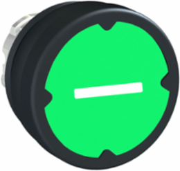 Harmony XB4 Green Push Button Head, 22 mm, NEMA 4, 3,000,000 Cycles