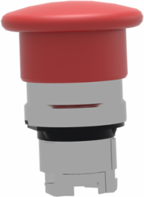 Harmony XB4 Mushroom Pushbutton Head, 40mm, Red, Spring Return, IP66