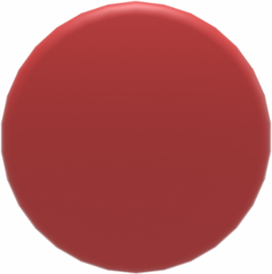Harmony XB4 Mushroom Pushbutton Head, 40mm, Red, Spring Return, IP66