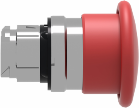 Harmony XB4 Mushroom Pushbutton Head, 40mm, Red, Spring Return, IP66