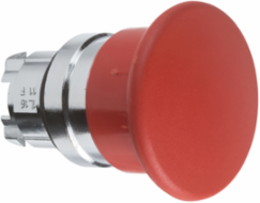Harmony XB4 Mushroom Pushbutton Head, 40mm, Red, Spring Return, IP66
