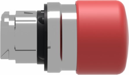 Harmony XB4 30mm Red Mushroom Push Button Head, IP66, Spring Return