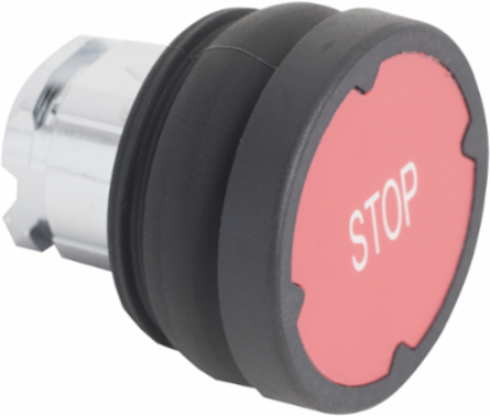 Harmony XB4 Red Push Button Head for Harsh Environment, 22 mm, IP66