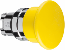 Harmony XB4 40mm Yellow Mushroom Push Button Head, Spring Return, IP66