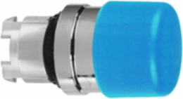 Harmony XB4 Blue Mushroom Push Button Head, 30mm, Spring Return, IP66
