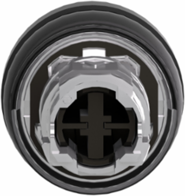 Harmony XB4 Push Button Head, 22mm, Blue, Metal, IP66/IP69K