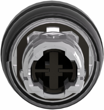 Harmony XB4 Push Button Head, 22mm, Blue, Metal, IP66/IP69K