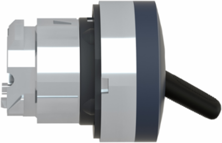 Harmony XB4 Toggle Switch Head, Metal, 22mm, Black, IP69K, 2 Positions