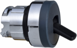 Harmony XB4 Toggle Switch Head, Metal, 22mm, Black, IP69K, 2 Positions