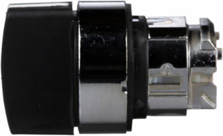Harmony XB4 Selector Switch Head, 22mm, Metal, 3 Positions, Stay Put