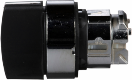 Harmony XB4 Selector Switch Head, 22mm, Metal, 3 Positions, Stay Put