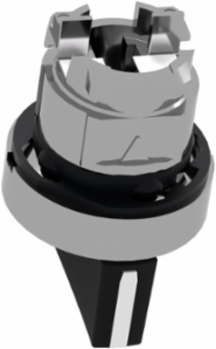 Harmony XB4 Selector Switch Head, 22mm, Metal, 3 Positions, Stay Put