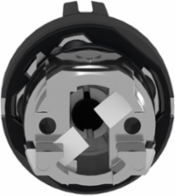 Harmony XB4 Selector Switch Head, 22mm, 3 Positions, IP69K, Black Metal