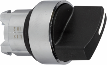 Harmony XB4 Selector Switch Head, 22mm, Metal, 2 Positions, IP69K