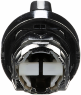 Harmony XB4 Selector Switch Head, 22mm, 3 Positions, Spring Return
