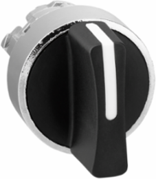 Harmony XB4 Selector Switch Head, 22mm, 3 Positions, Metal Bezel