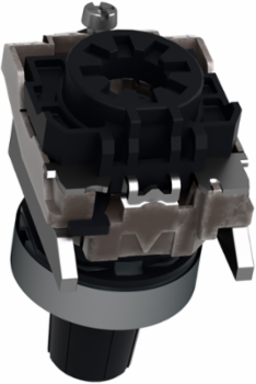 Harmony XB4 Potentiometer Head, 22mm, Metal, for 6mm Shaft, IP66