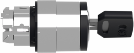 Harmony XB4 Key Selector Switch Head, 22mm, 2 Positions, Metal Bezel