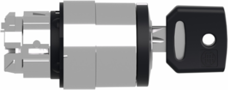 Harmony XB4 Key Selector Switch Head, 22mm, IP66, Key 455, 3 Positions