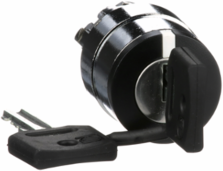 Harmony XB4 Key Switch Selector Head, 22mm, Key 455, IP66, 2 Positions
