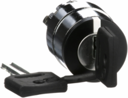 Harmony XB4 Key Switch Selector Head, 22mm, Key 455, IP66, 2 Positions