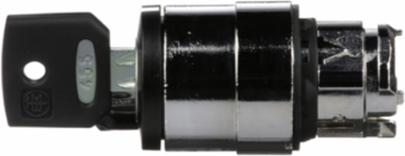 Harmony XB4 Key Switch Selector Head, 22mm, Key 455, IP66, 2 Positions