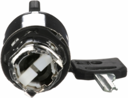 Harmony XB4 Key Switch Selector Head, 22mm, Key 455, IP66, 2 Positions
