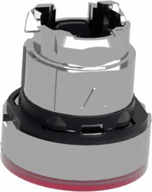 Harmony XB4 Red Flush Push Button Head, 22mm, IP66, Universal LED