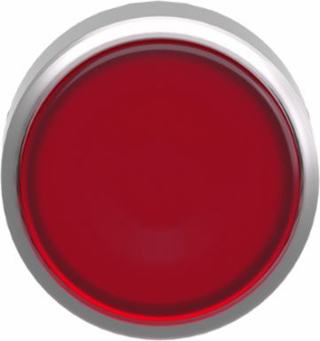 Harmony XB4 Red Flush Push Button Head, 22mm, IP66, Universal LED