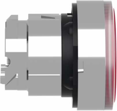 Harmony XB4 Red Flush Push Button Head, 22mm, IP66, Universal LED