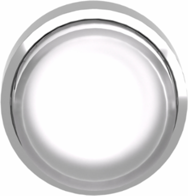 Harmony XB4 Illuminated Push Button Head, 22mm, Metal, IP66, White