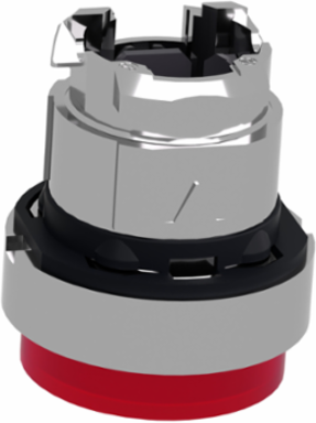 Harmony XB4 22mm Illuminated Metal Push Button Head, Red Projecting, IP66