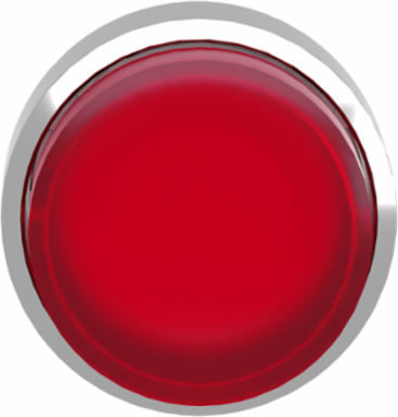 Harmony XB4 22mm Illuminated Metal Push Button Head, Red Projecting, IP66